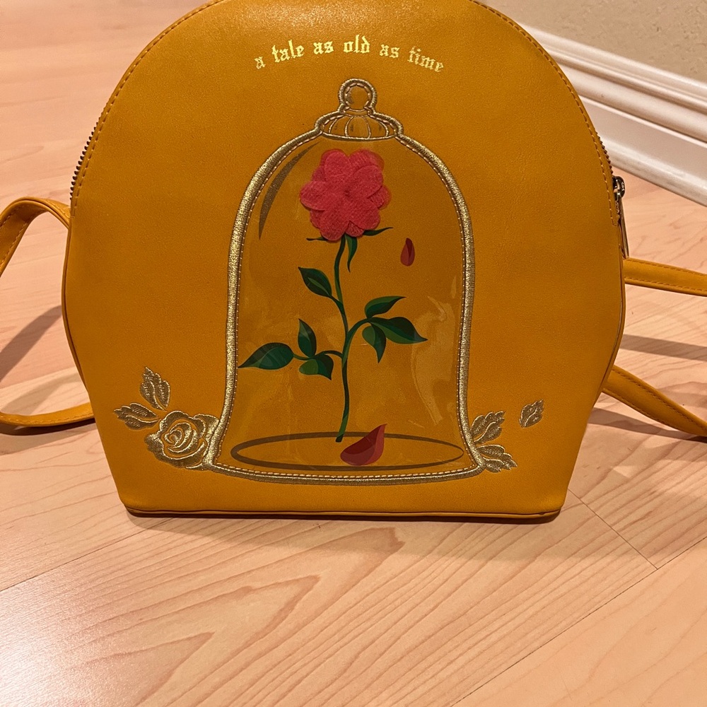Yellow Beauty and the Beast loungefly